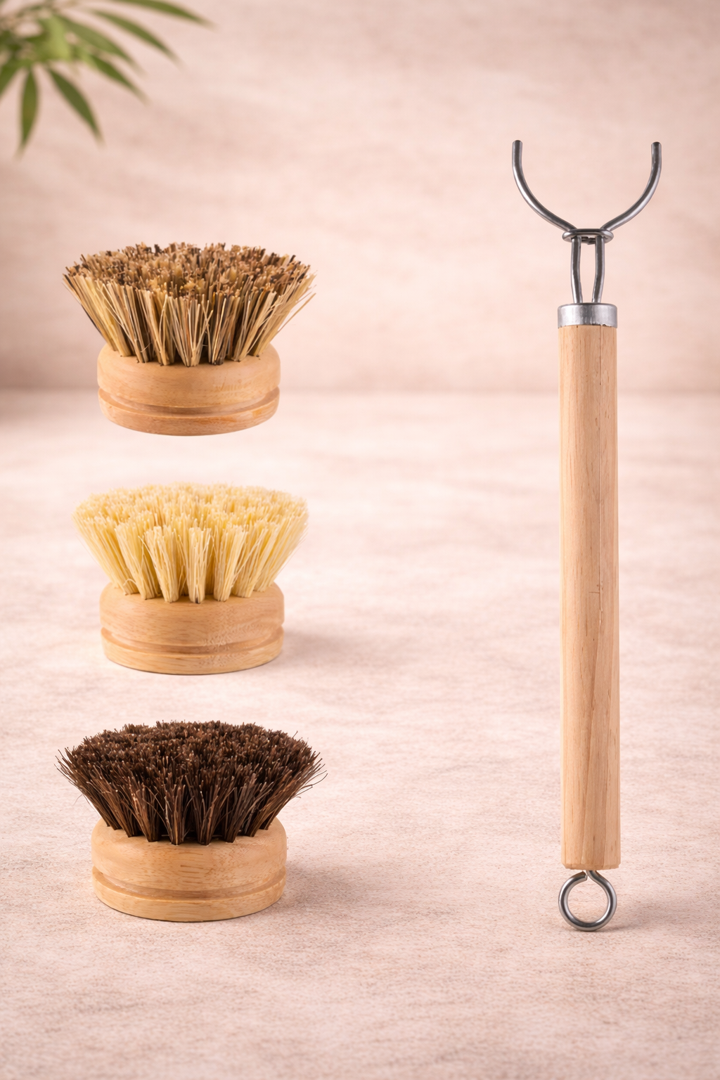 Artisanal Bamboo Cleaning Brush