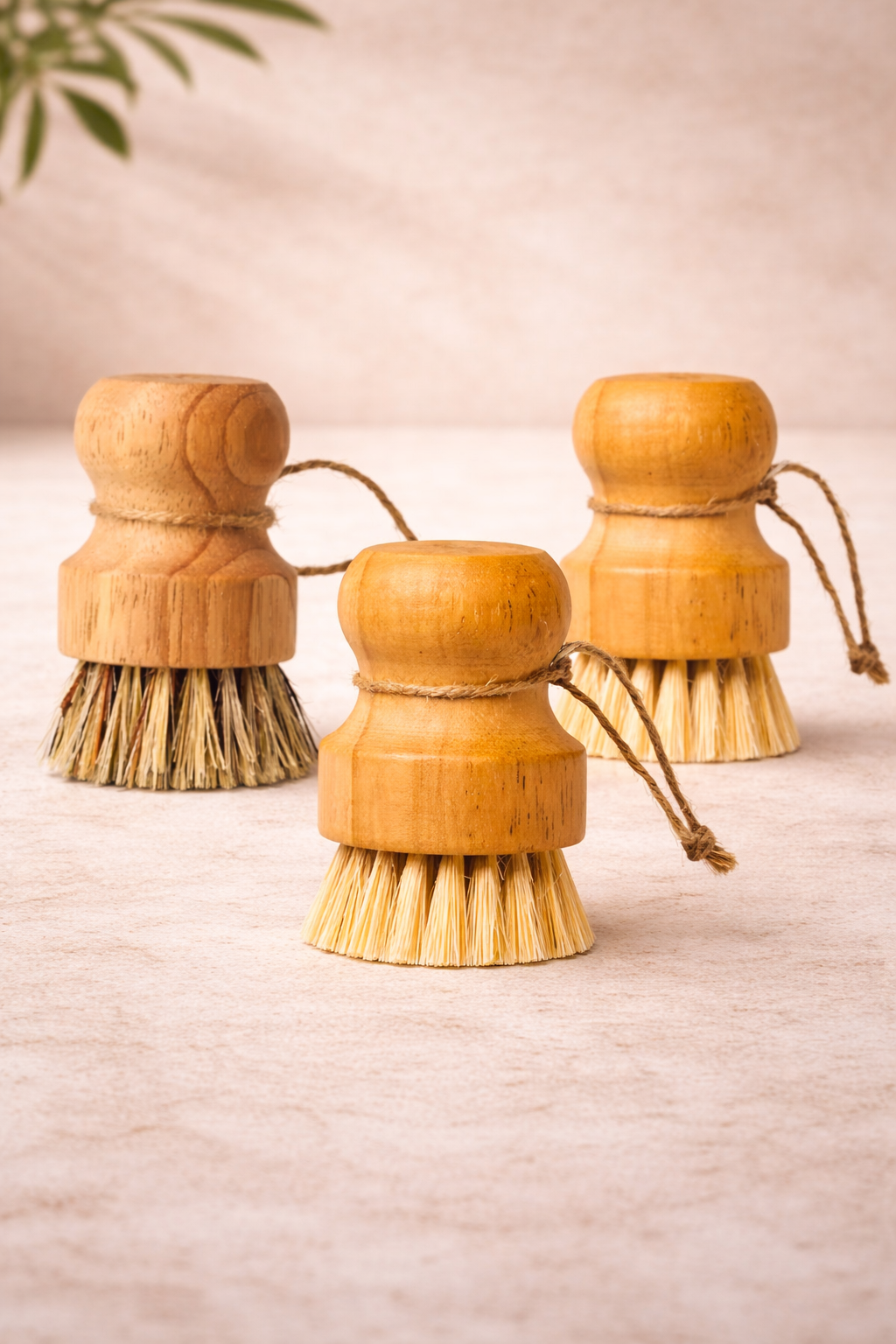 Artisanal Bamboo Cleaning Brush
