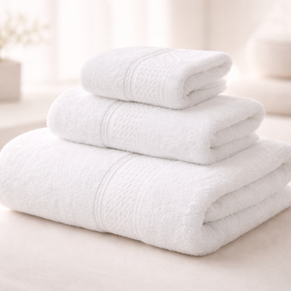 Cotton Towel Set — 3 Pieces
