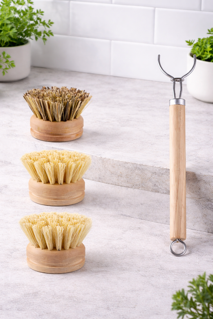 Artisanal Bamboo Cleaning Brush