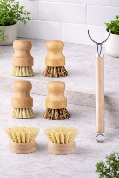 Artisanal Bamboo Cleaning Brush